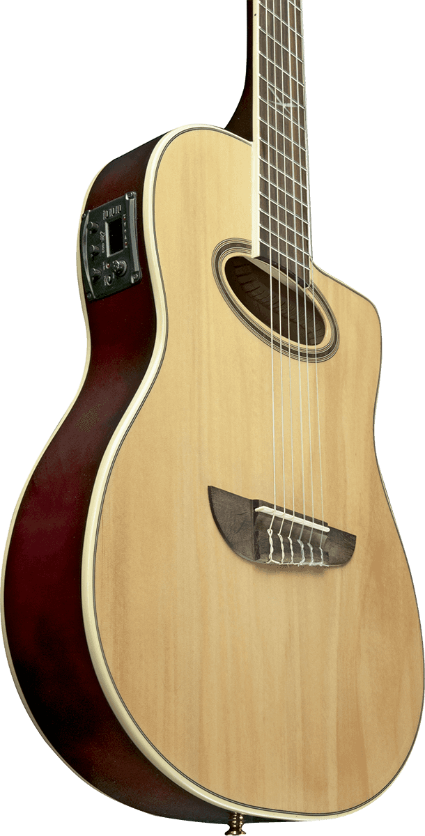 EKO GEA NXT-N100CWE - La Guitare Folk Nylon Électro-acoustique