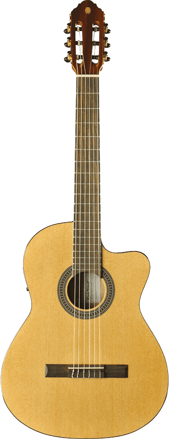 EKO GEC VIBRA150CW - Guitare Classique 4/4 Électro - Pan Coupé
