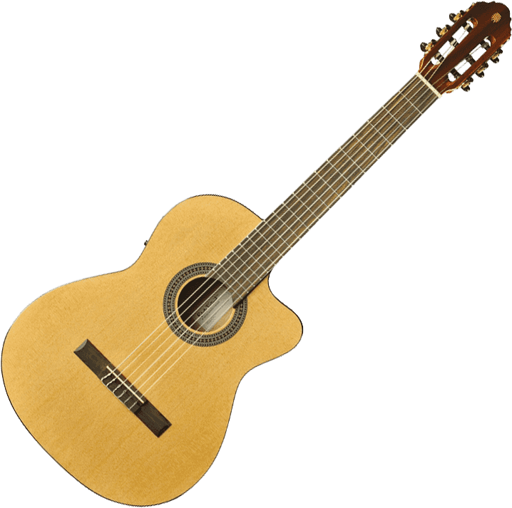 EKO GEC VIBRA150CW - Guitare Classique 4/4 Électro - Pan Coupé