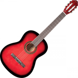 Eko CS-10 Red Burst 44 - Guitare Classique + étui