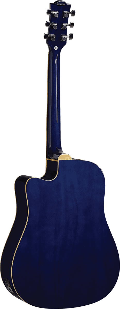 Eko Ranger 6 CE Blue Sunburst - Guitare Électro-Acoustique Folk