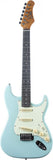 Eko ST300 Daphne Blue  Guitare Électrique Style Stratocaster