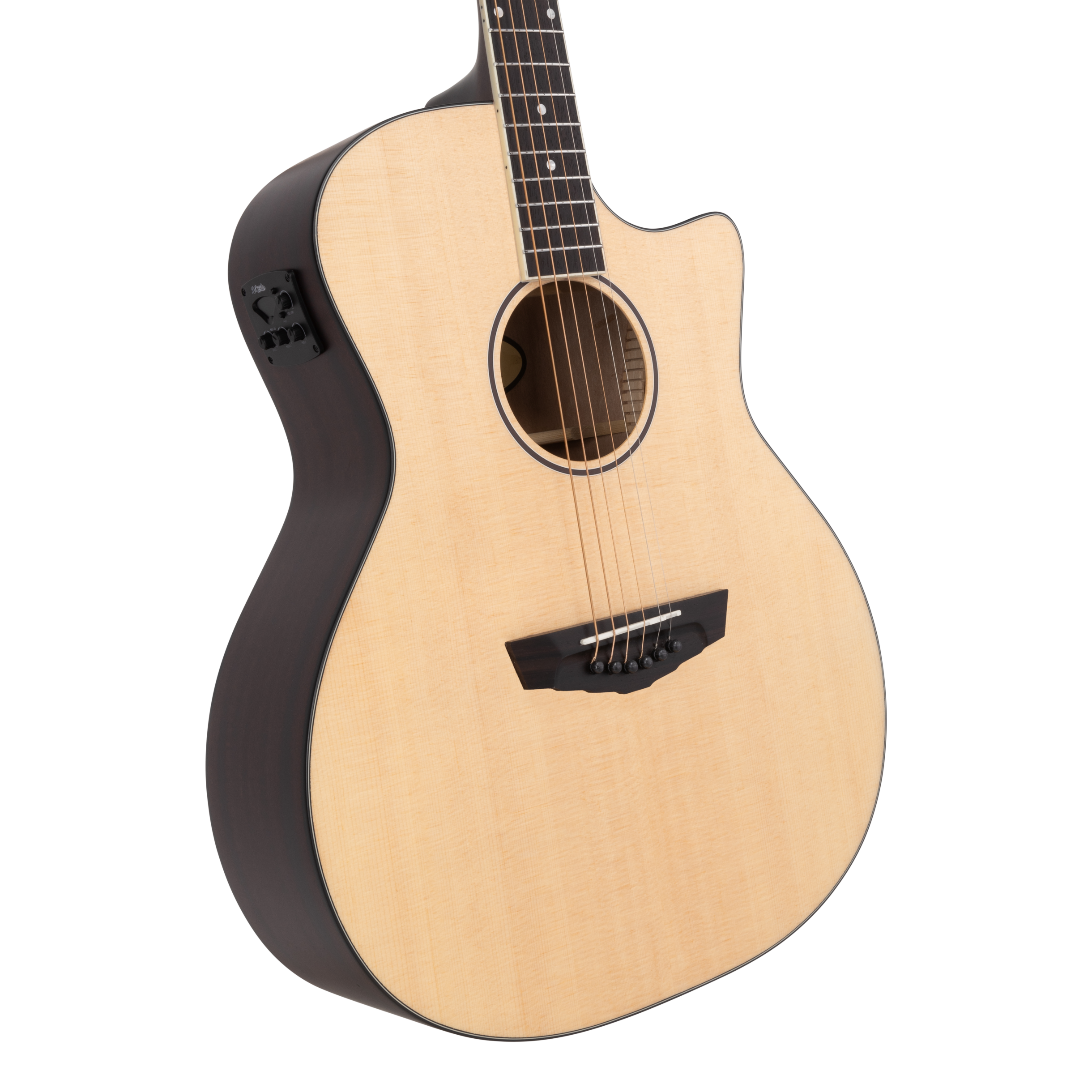 Guitare 12 cordes D'Angelico Premier Gramercy LS Aged Mahogany
