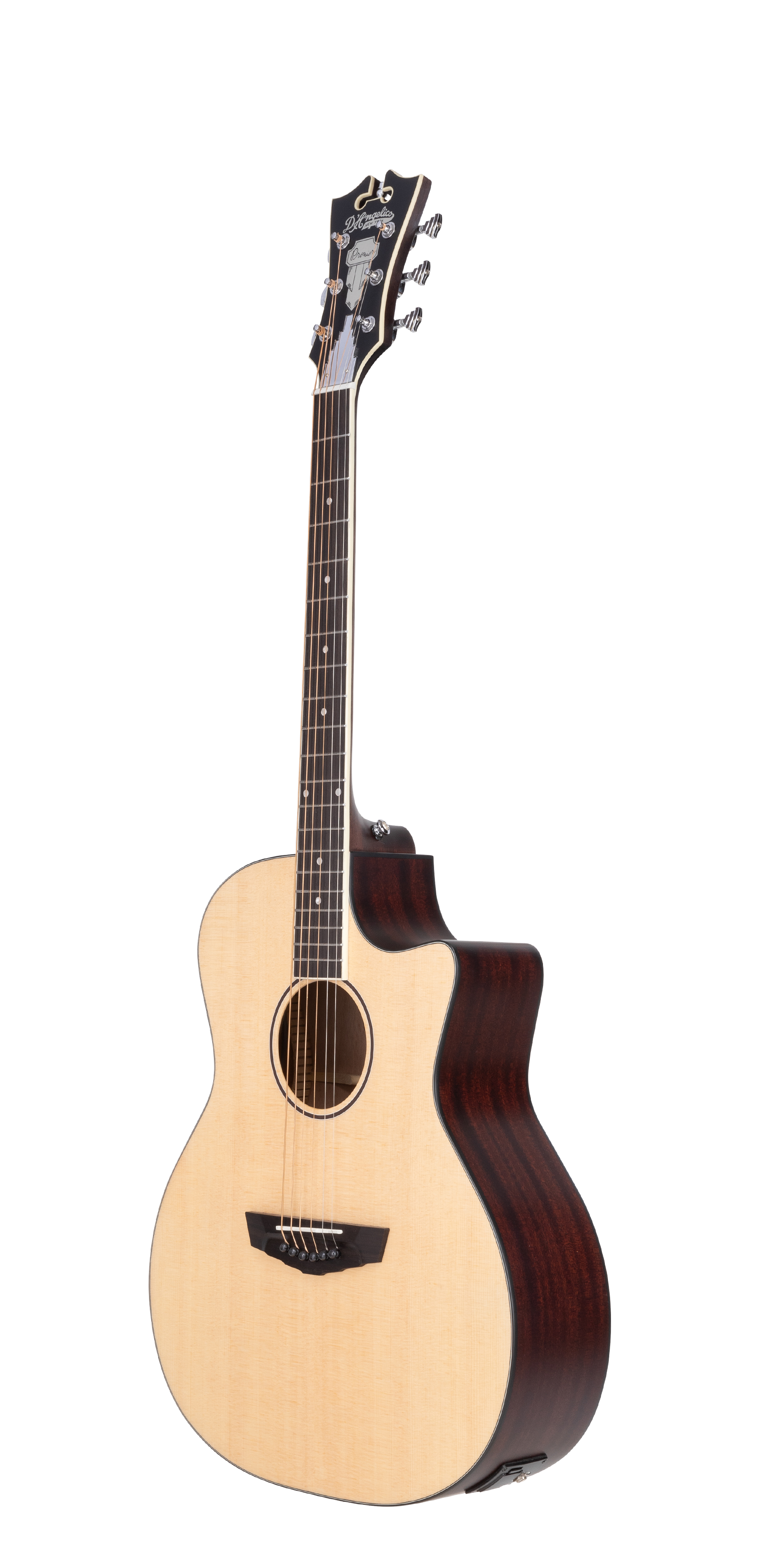 Guitare 12 cordes D'Angelico Premier Gramercy LS Aged Mahogany