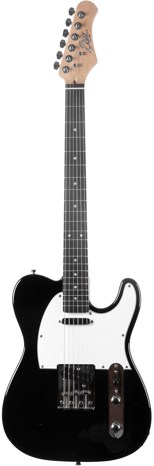 Guitare Électrique Eko GEE TL300 Black - Style Tele Vintage