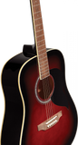 Guitare Acoustique Eko Ranger 6 Dreadnought Red Sunburst