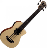 Lâg Tiki Bass Fretless Pan-Coupé Électro - Basse Électro-Acoustique Fretless