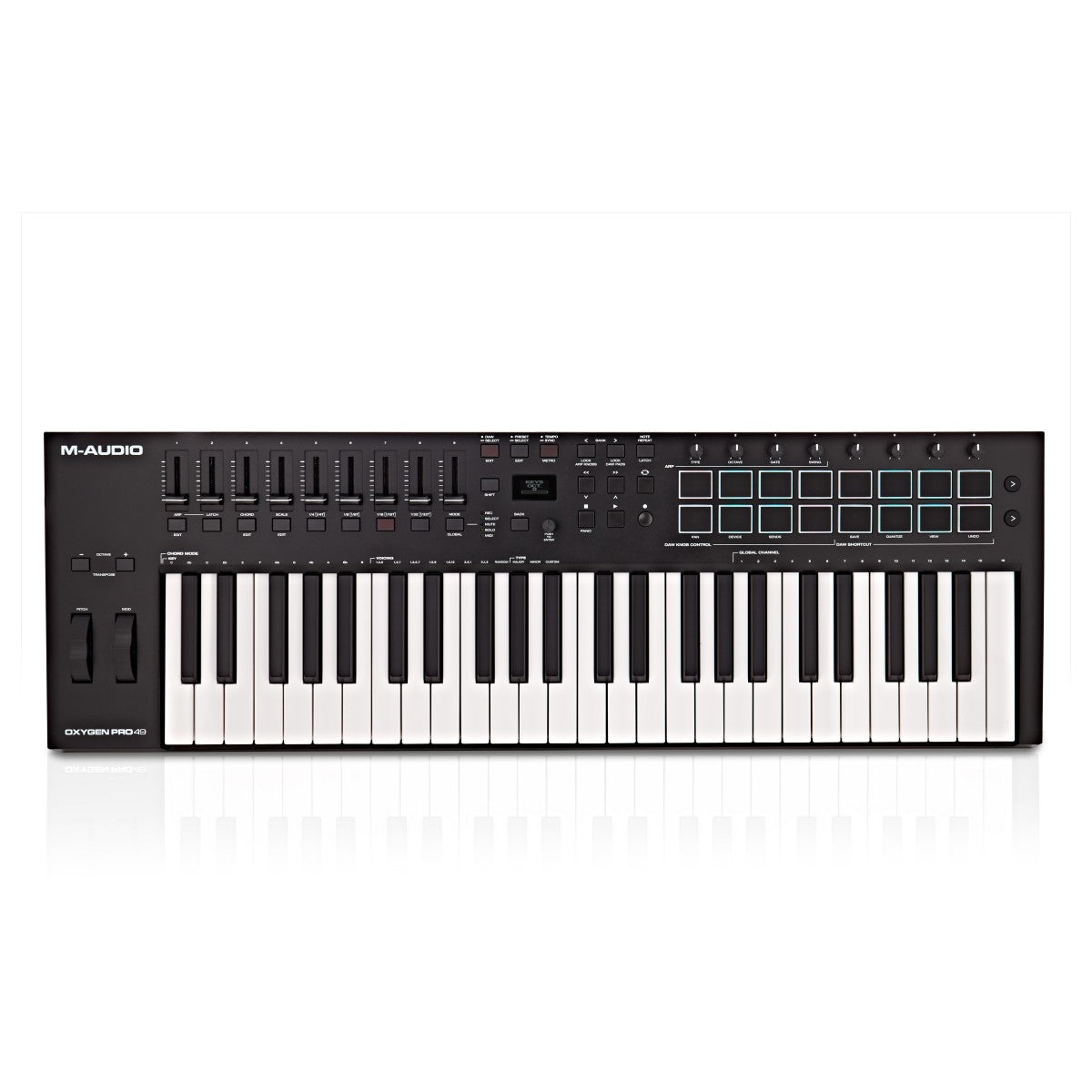 M-Audio Oxygen Pro 49 – Clavier Maître MIDI 49 Touches
