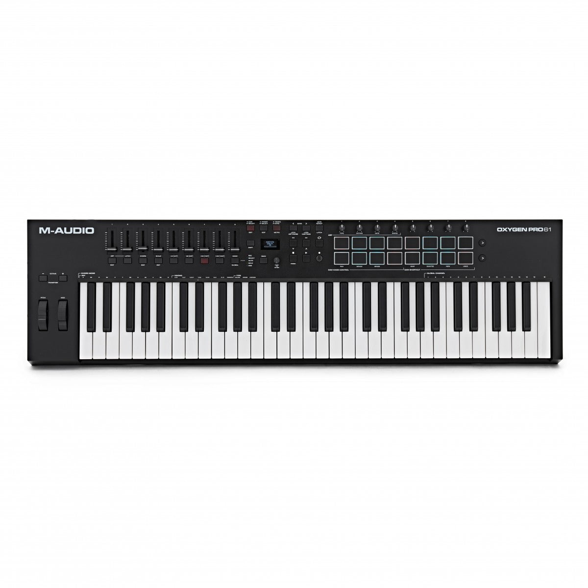 M-Audio Oxygen Pro 61 – Clavier Maître MIDI 61 Touches