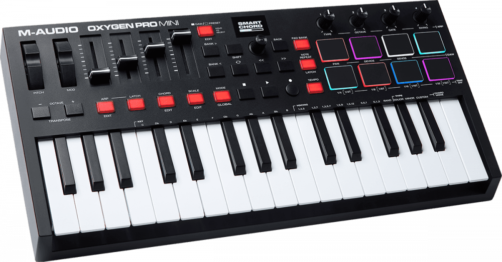 M-Audio Oxygen Pro Mini - Clavier Maître USBMIDI 32 Touches