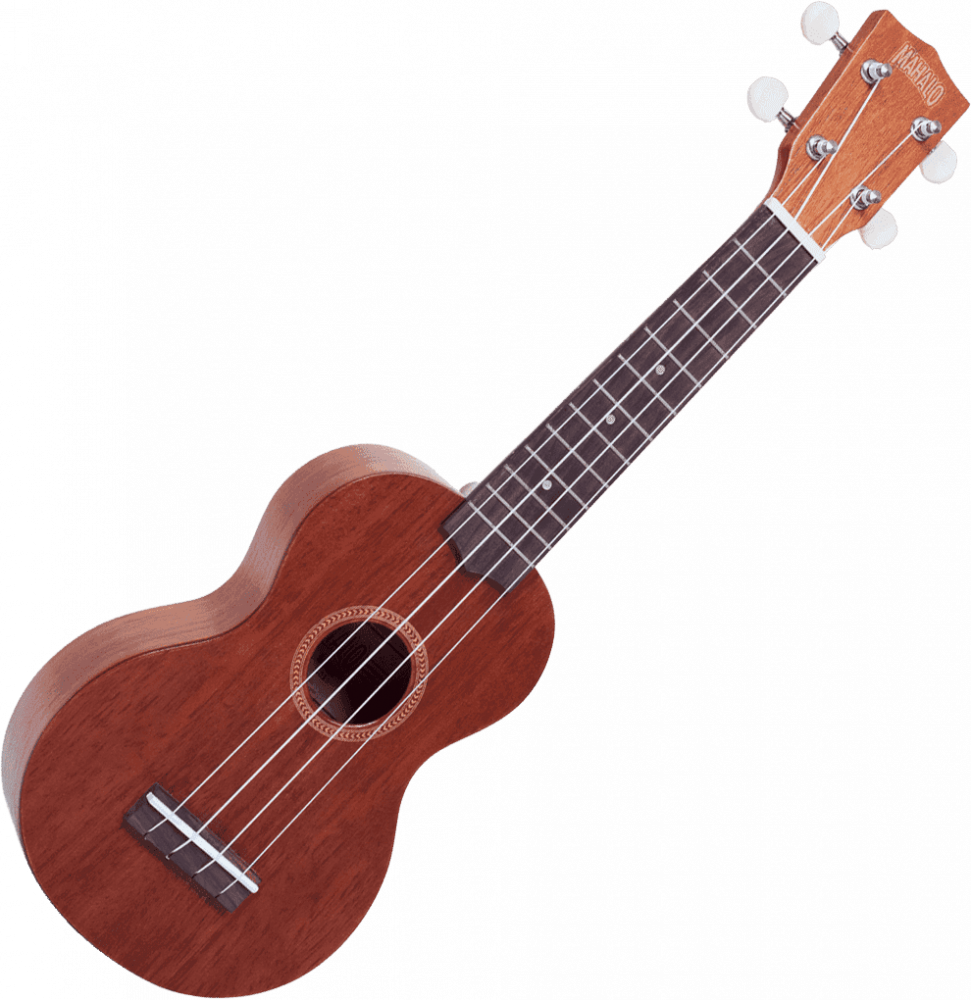 Ukulélé Mahalo Java Soprano Transparent Brown + Housse.