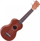 Ukulélé Mahalo Java Soprano Transparent Brown + Housse