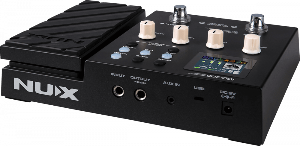 NUX MG300-MK2 - Multi-Effet Guitare/Basse/Acoustique avec Modélisation & Looper