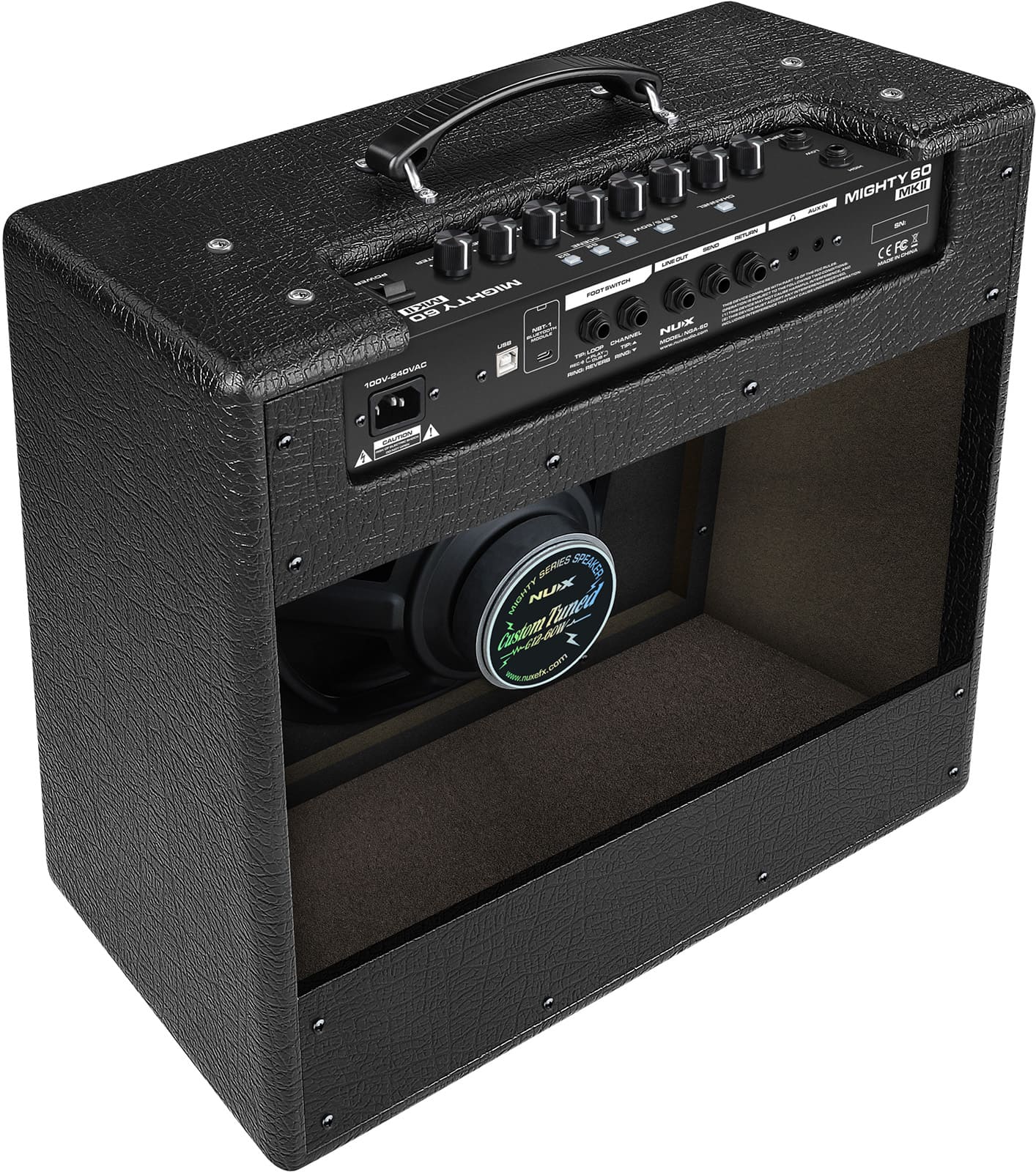NUX Mighty 60 MK2 - Ampli Guitare 60W - Bluetooth