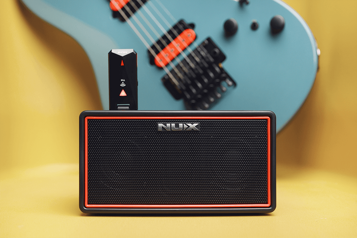 NUX Mighty Air - Ampli Guitare/Basse Stéréo Sans Fil 2x4W Portable