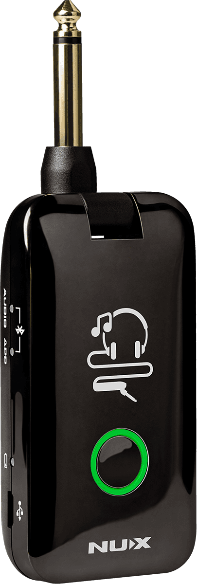 NUX Mighty Plug - Ampli Casque Guitare/Basse Bluetooth Portable