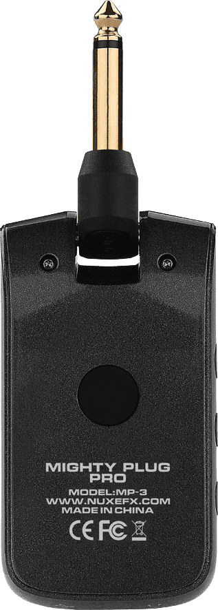 NUX Mighty Plug Pro - Ampli Casque Guitare-Basse avec Interface Audio - BT