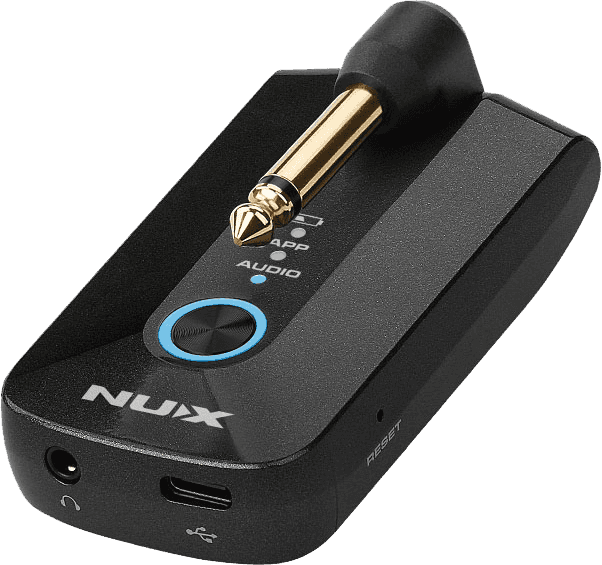 NUX Mighty Plug Pro - Ampli Casque Guitare-Basse avec Interface Audio - BT