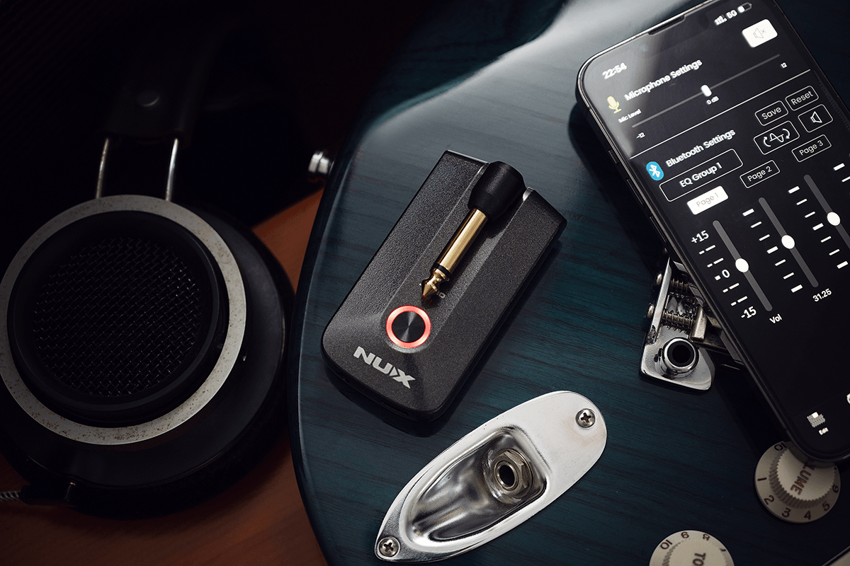 NUX Mighty Plug Pro - Ampli Casque Guitare-Basse avec Interface Audio - BT