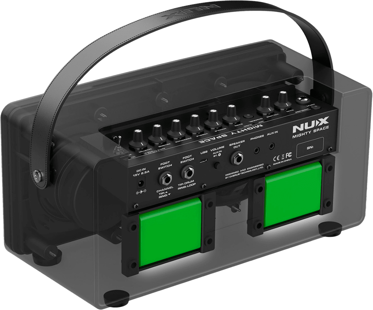 NUX Mighty Space - Ampli Guitare/Basse Stéréo 30W Bluetooth