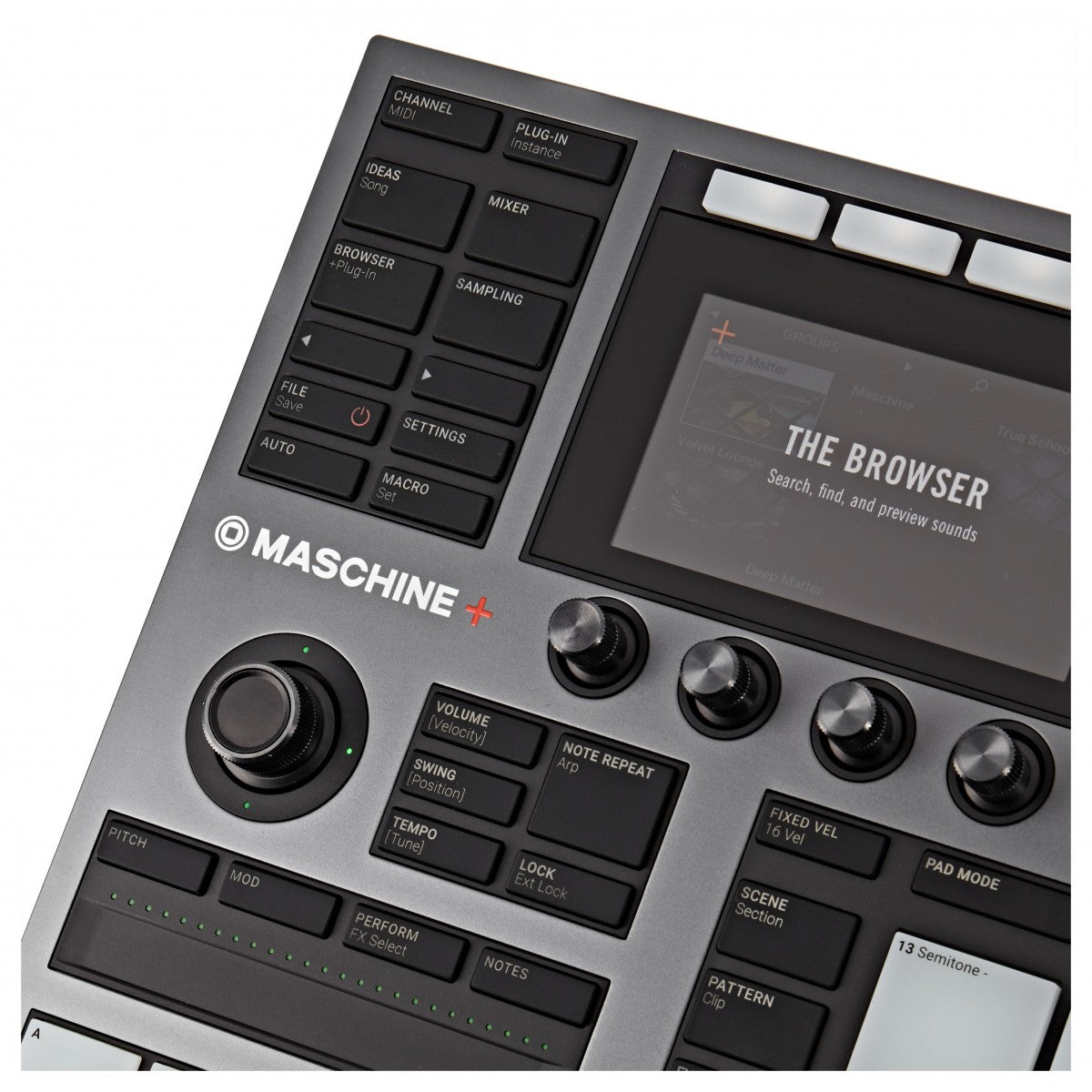 Native Instruments Maschine+ – Groovebox Autonome