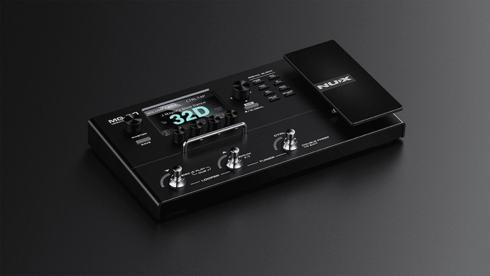 Nux MG30 - Multi-Effets Guitare avec IR, Looper & Boîte à Rythmes
