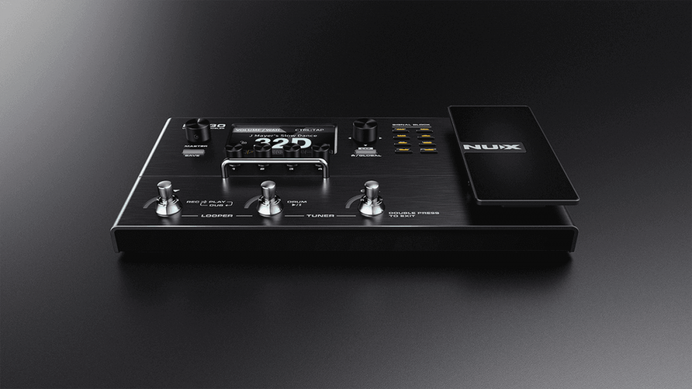 Nux MG30 - Multi-Effets Guitare avec IR, Looper & Boîte à Rythmes