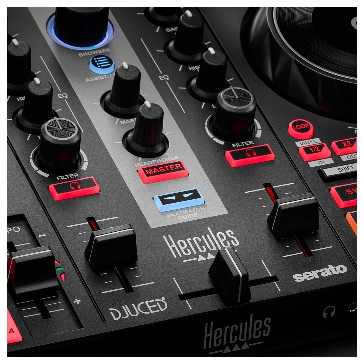 Pack DJ Hercules DJControl Inpulse 200 MK2 + Casque + Enceintes