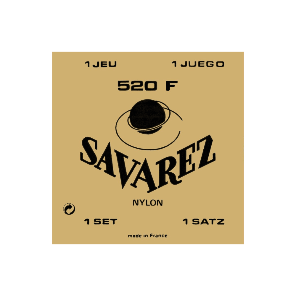 Savarez Classic 520R Carte Rouge Tension Forte - jeu de 6 cordes - SOLISTOS