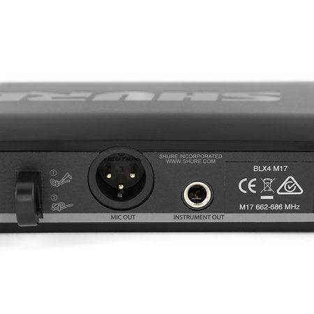 Shure BLX24/PG58 – Système sans fil pour voix avec microphone PG58 - SOLISTOS