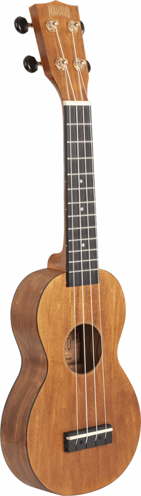 Ukulélé Mahalo Soprano Slim Naturel Satin + Housse.