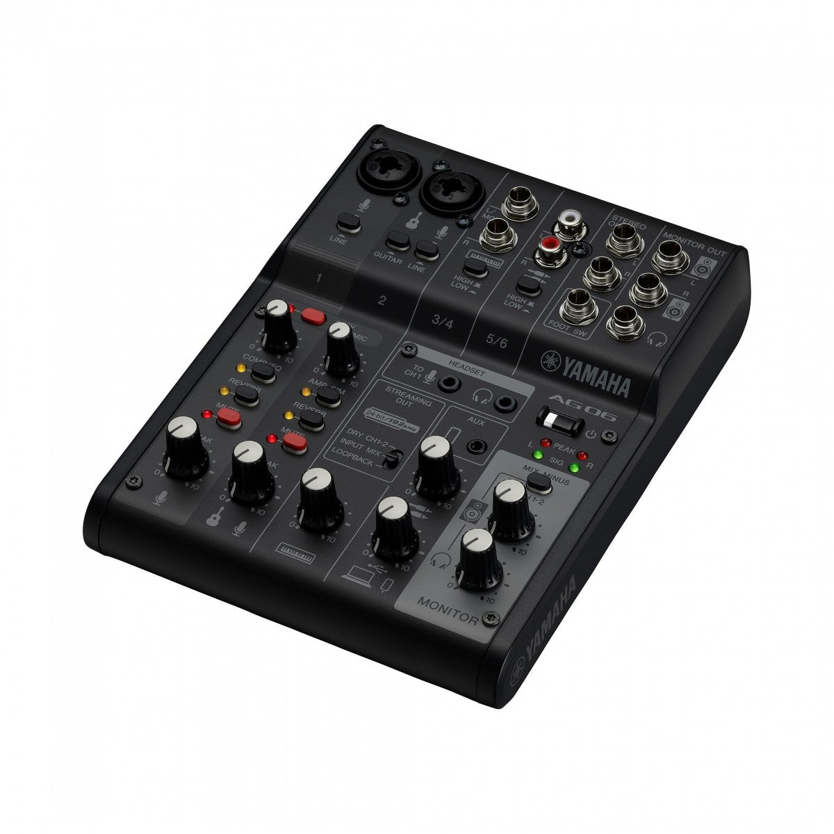 Yamaha AG06 MK2 - Console de Mixage BK