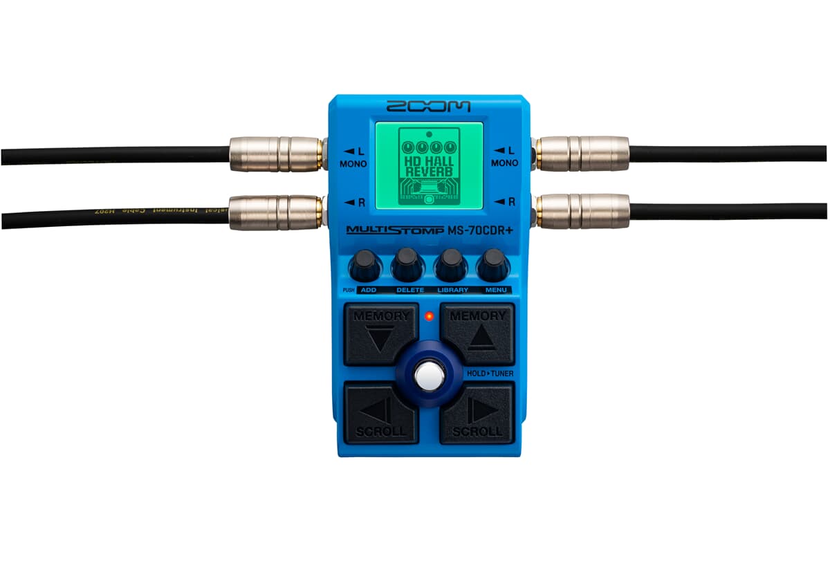 Zoom MS-70CDR+ - Pédale Multi-Effets Guitare et Basse MultiStomp