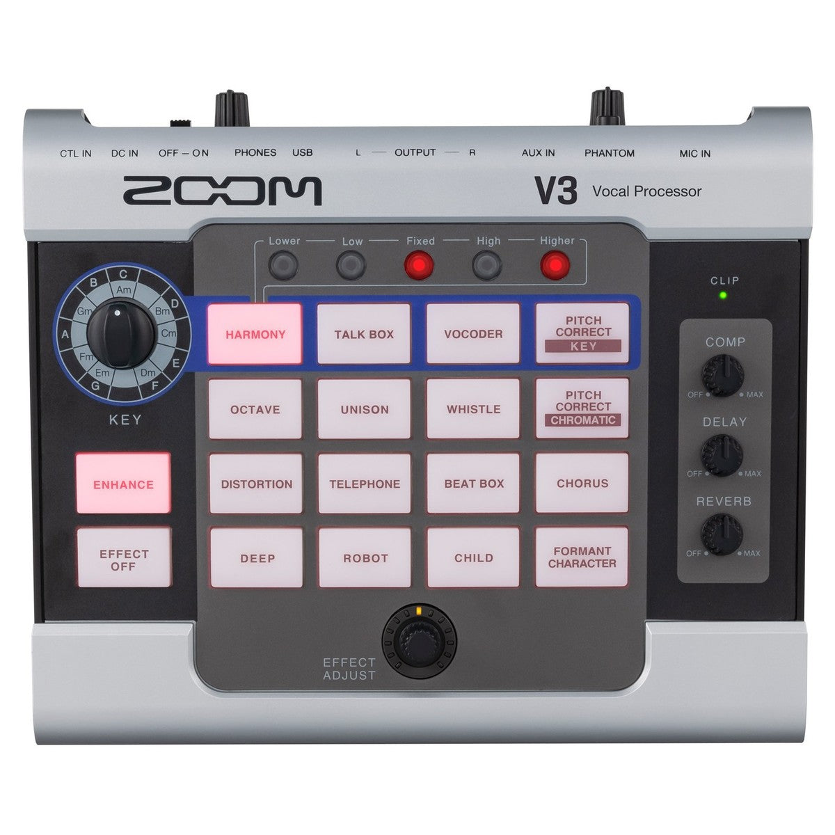 Zoom V3 - Pédales d'effets