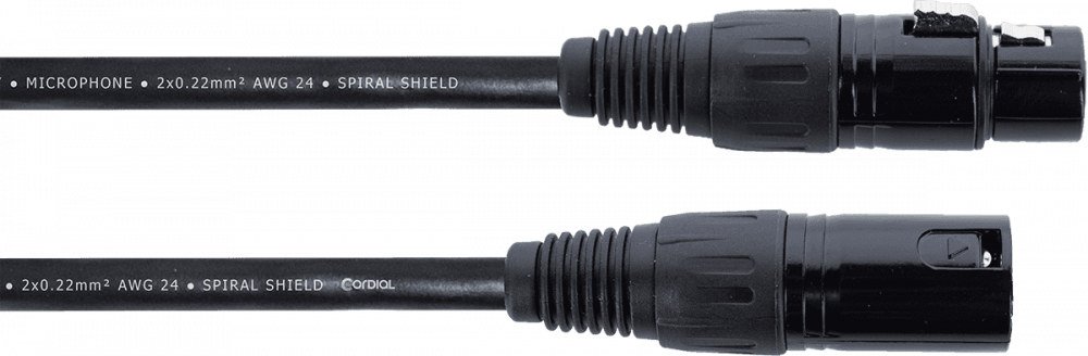 Câble Cordial XLR 2,5 m.