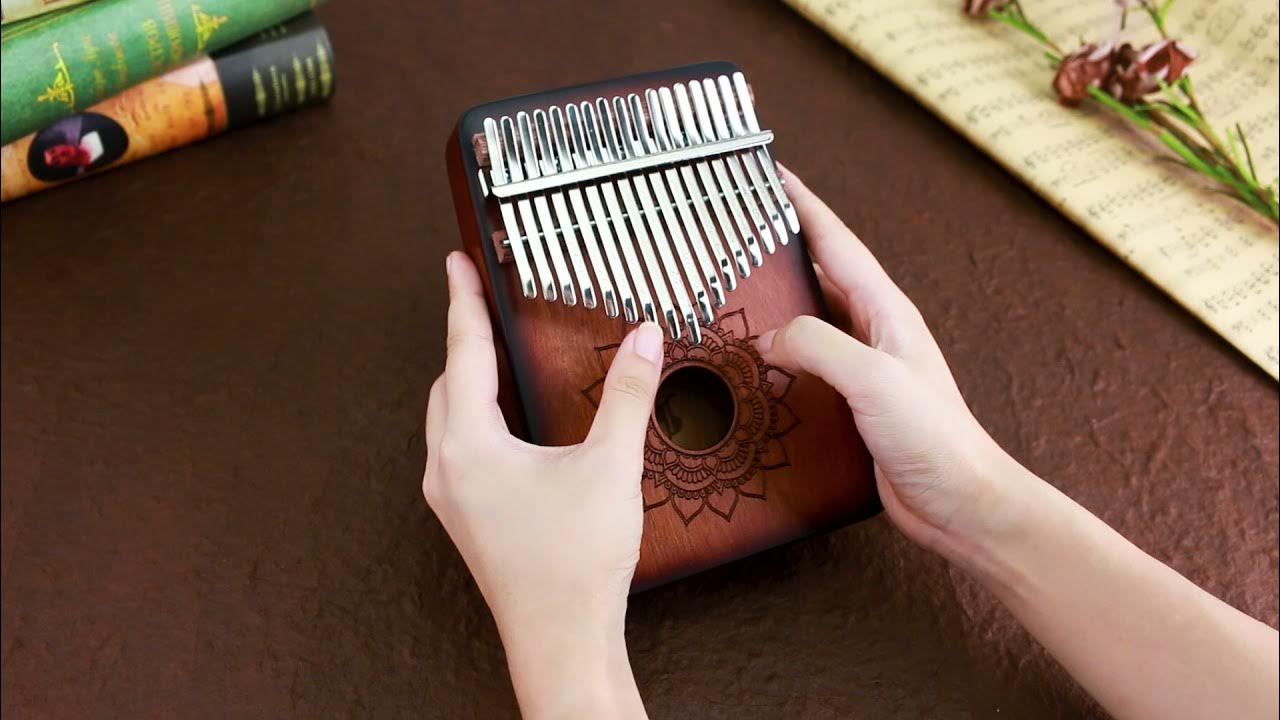 Kalimba Kali Pro 17 Lames – Instrument à Pouces en Bois Massif.