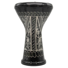 Darbouka Confort Vatan Black gravé VD7002 - SOLISTOS