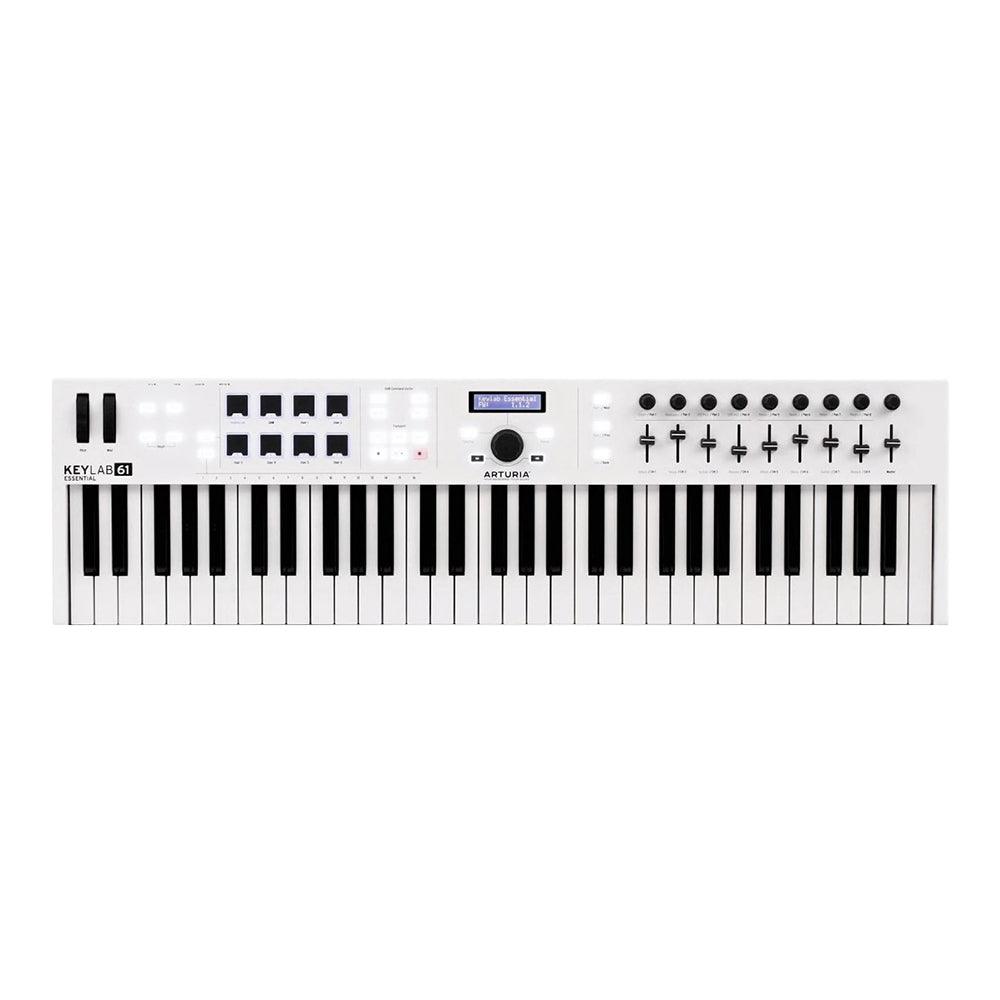 Clavier midi Arturia Keylab Essential 3 61 Touches Blanc